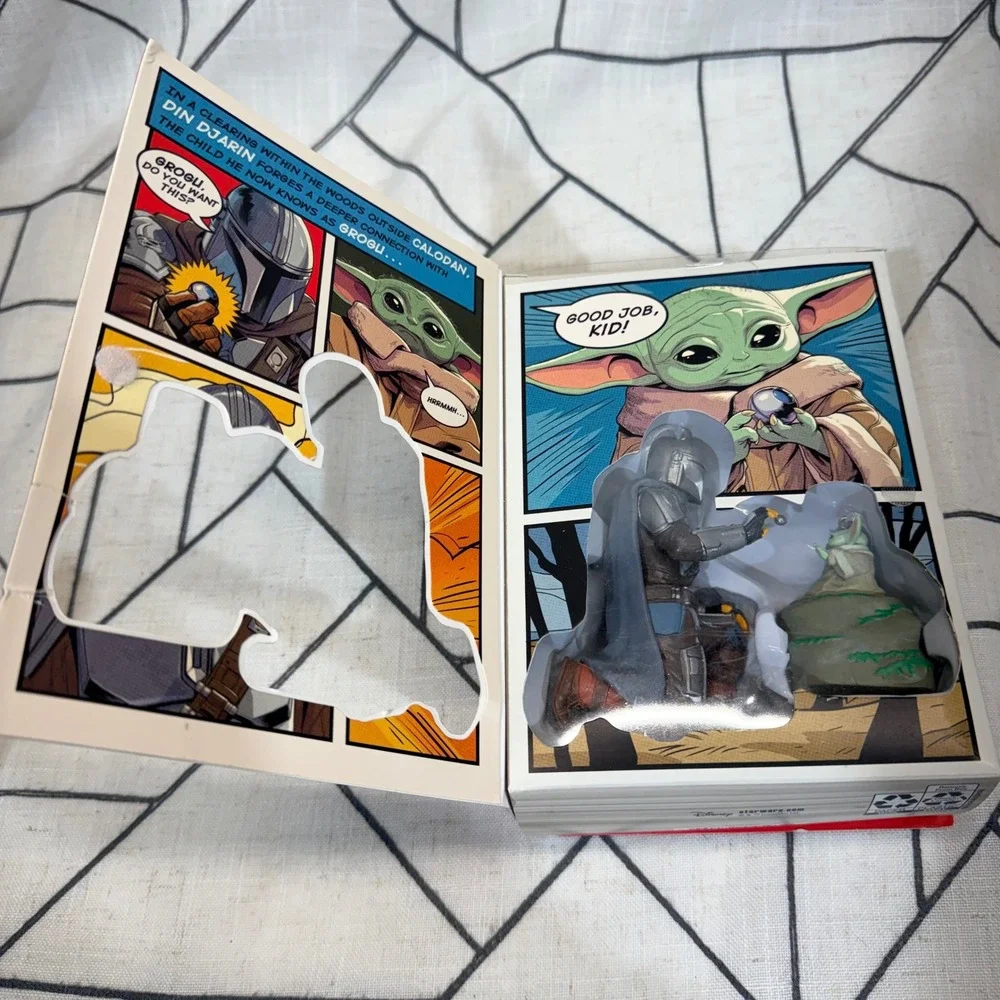 Hallmark Star Wars The Mandalorian 2pk Ornament Set Chapter 13 Jedi Comic Box‎